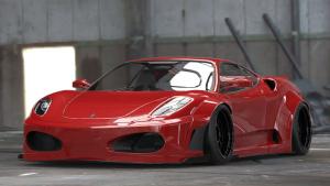 Ferrari F430 by Liberty Walk 2016 года